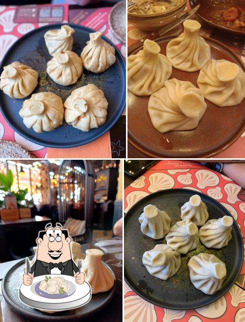 Dumplings à PhaliHinkali