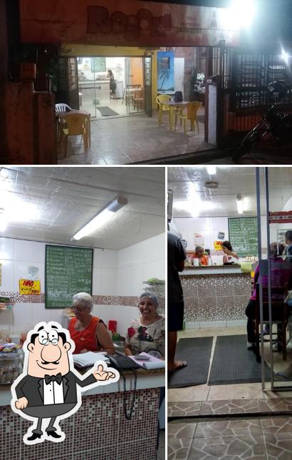 O interior do Rosani Lanches