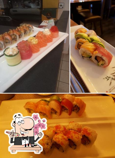 Prova le varie opzioni di sushi