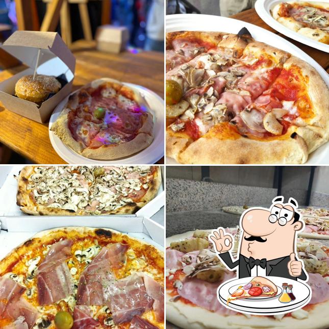 Choisissez des pizzas à Pizza S Hriba