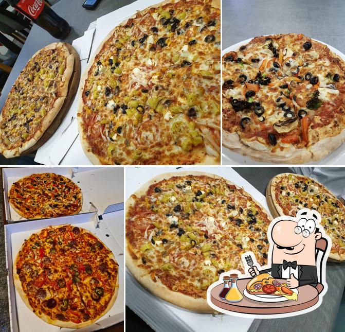 Essayez différents types de pizzas