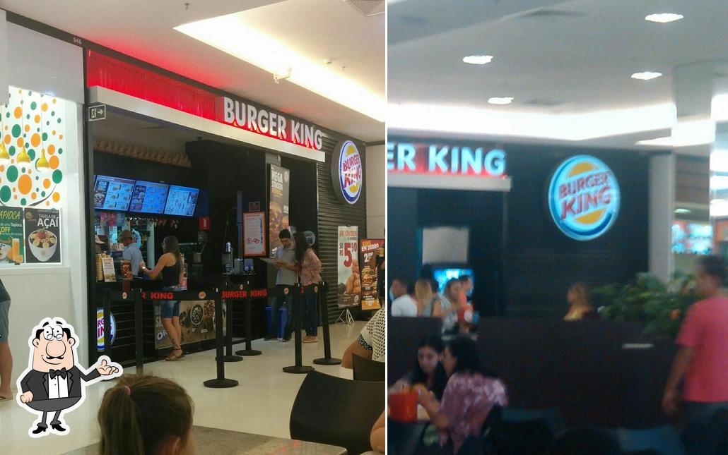 Veja imagens do interior do Burger King