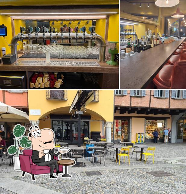 Gli interni di Doppio Malto Como