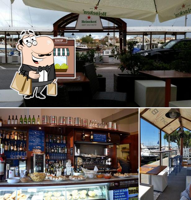 Goditi la vista dall'area esterna di IQOS PREMIUM PARTNER CASTIGLIONE DELLA PESCAIA - YACHT BAR TABACCHERIA