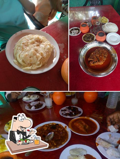 Food at Garudagari Toddy Shop,Kuttanad