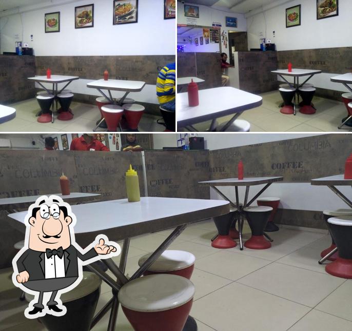 The interior of Cheese n Chips