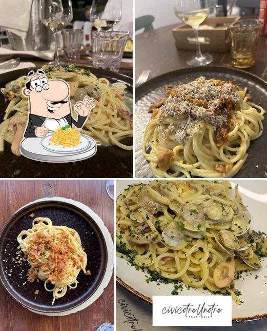 Spaghetti alla carbonara al Civico TreUnoTre