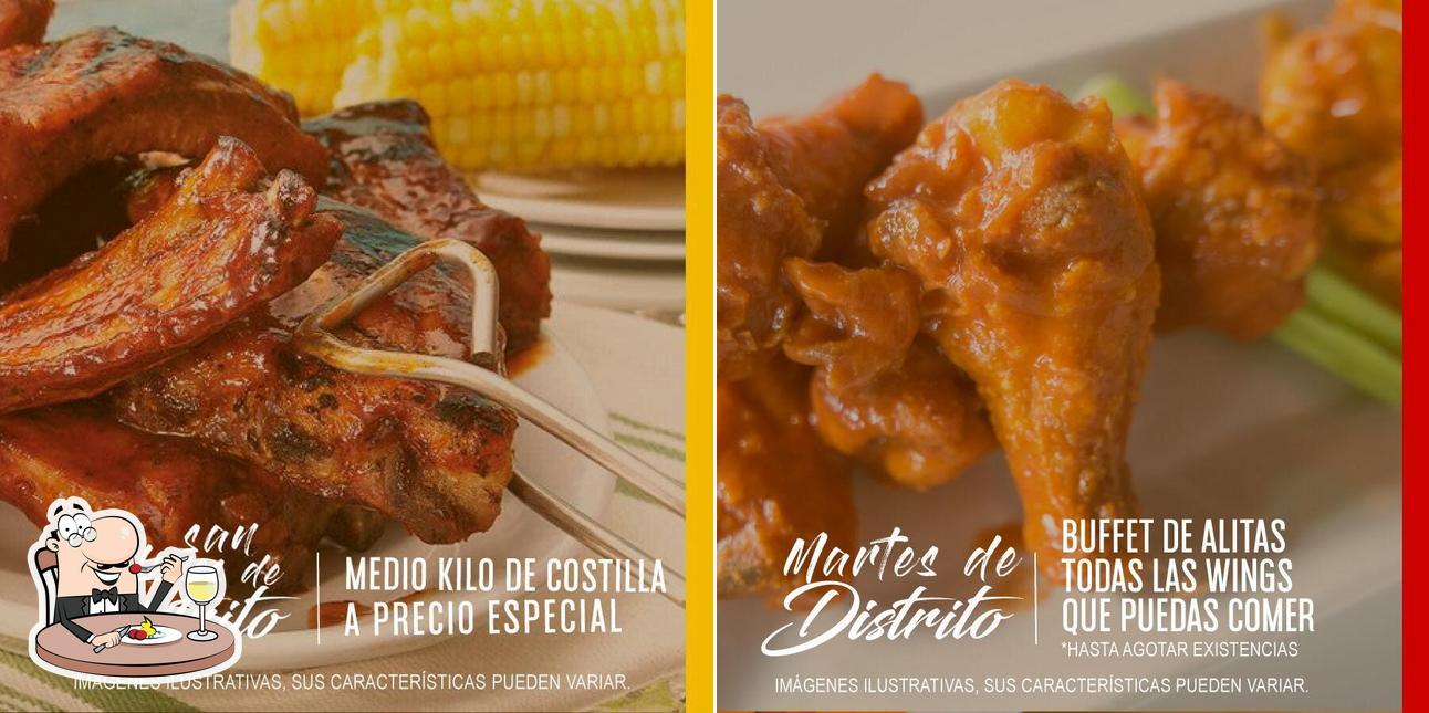 Barbacoa Distrito Wings, Santiago de Querétaro, Av. del Parque - Opiniones  del restaurante