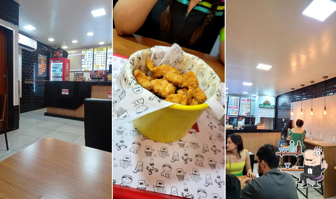 O interior do Frito no Pote