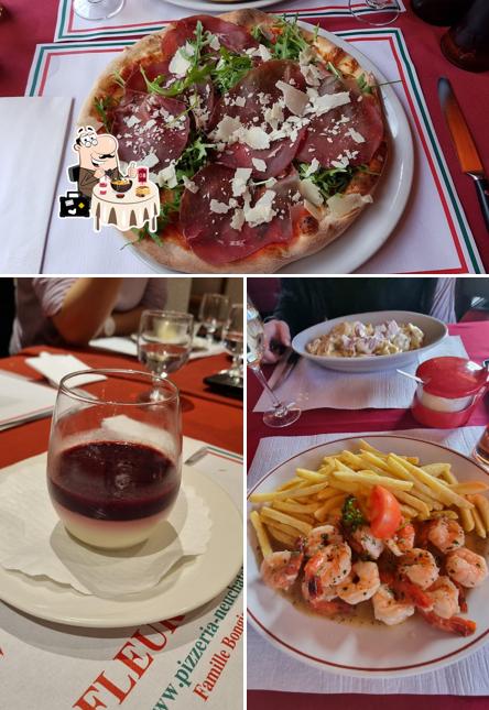 Plats à Pizzeria Fleur-de-Lys