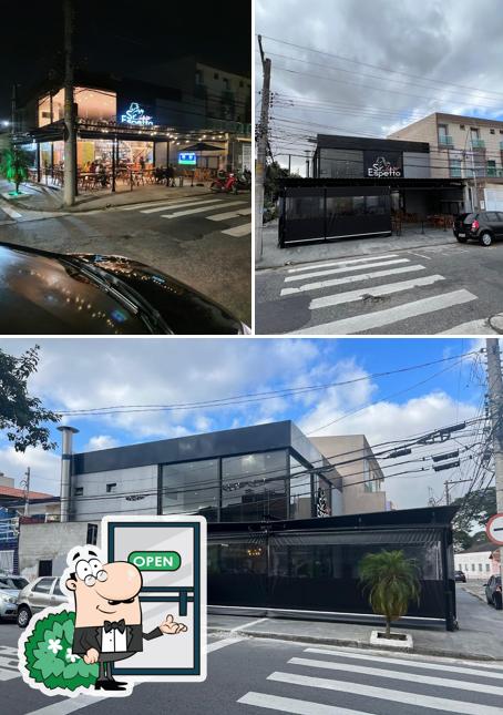 O exterior do Sr. Espetto Santo André
