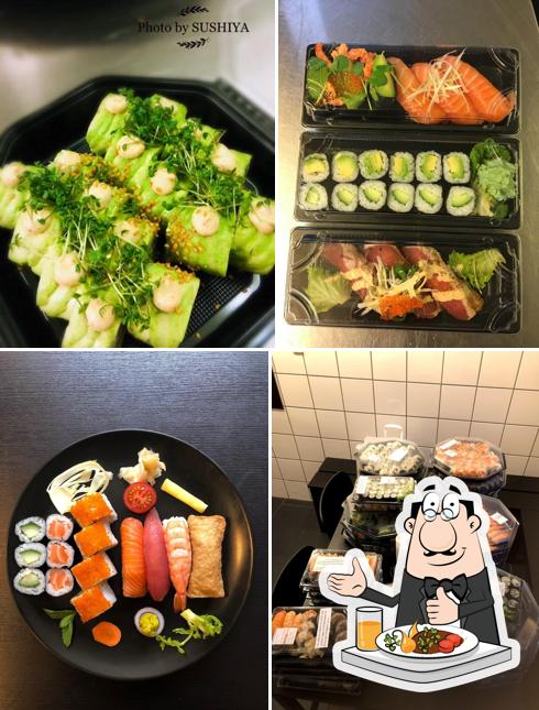 Plats à Sushiya & Wokaway