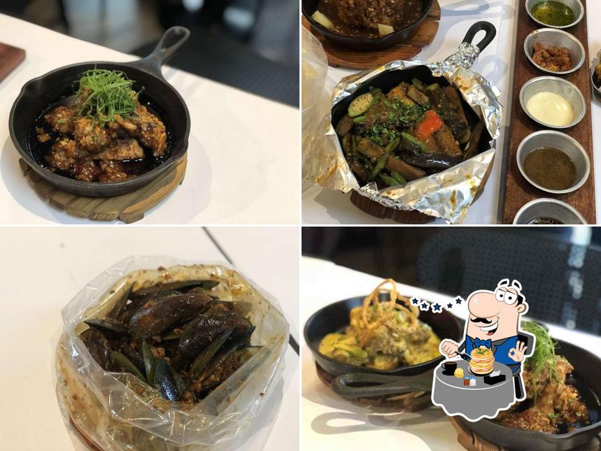 Burnt Edges by Shrimp Bucket Glorietta restaurant, Makati, top of the