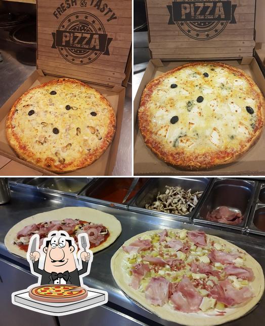 Prenez des pizzas à Pizza la Napolitana