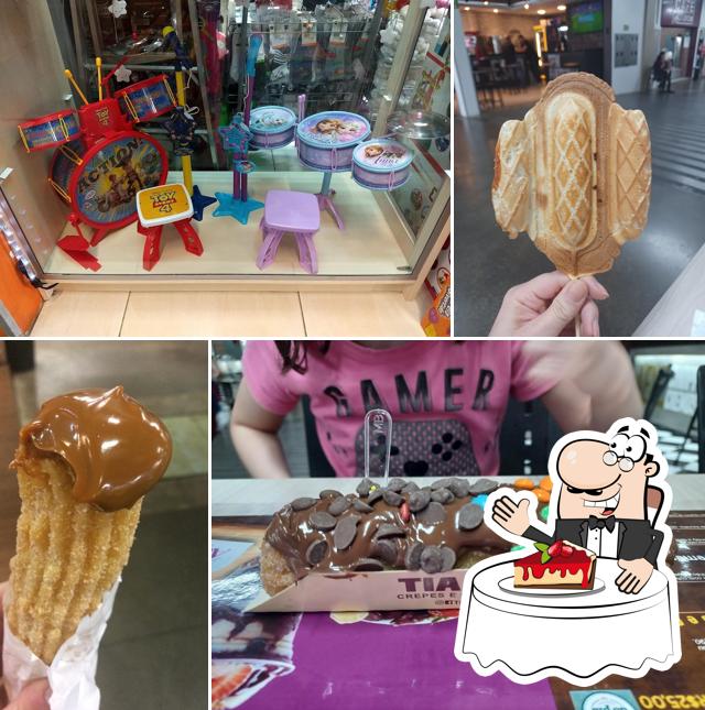 Tia Su - Crepes & Churros serve uma variedade de pratos doces