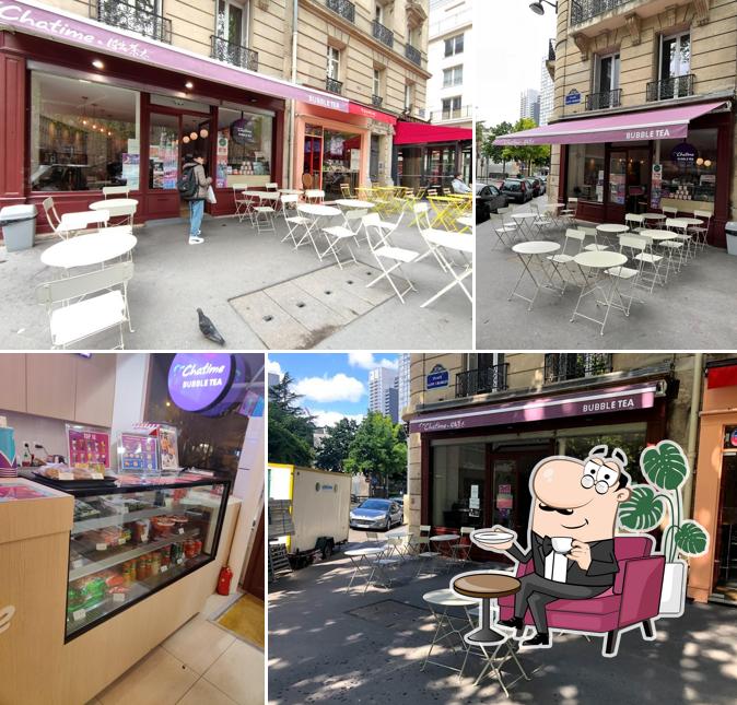 Découvrez l'intérieur de Chatime bubble tea