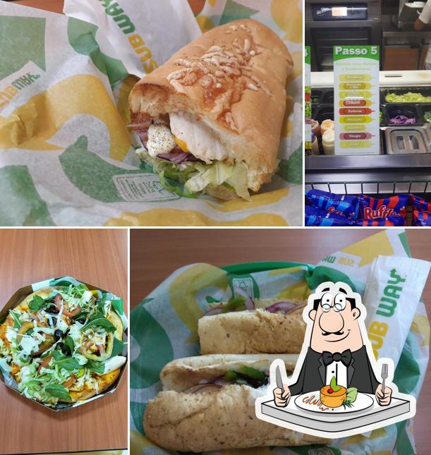 Platos en Subway