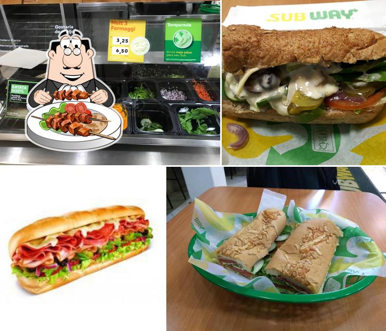 Platos en Subway