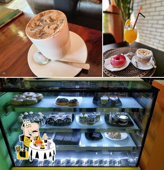 Food at Eve's Coffee