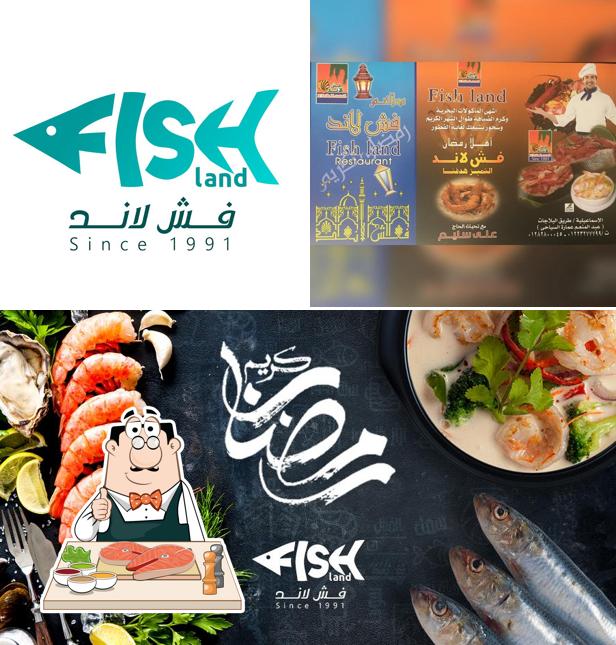 Fish Land Restaurant & Café serves a menu for fish dish lovers