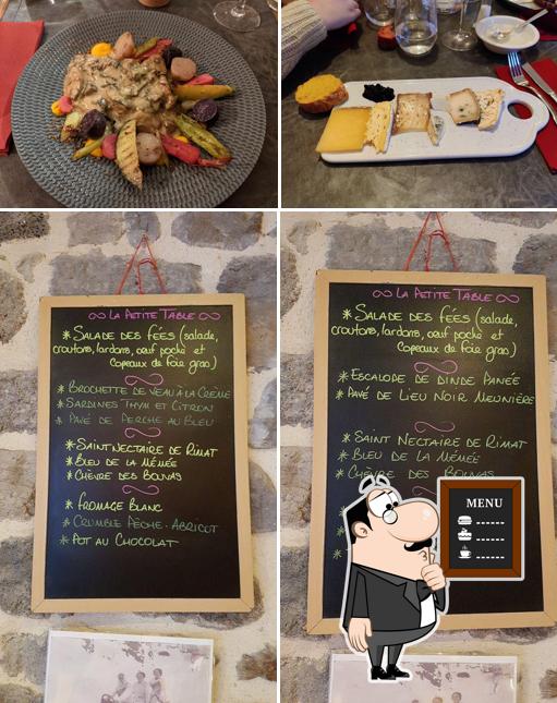 Découvrez le menu du jour sur le tableau