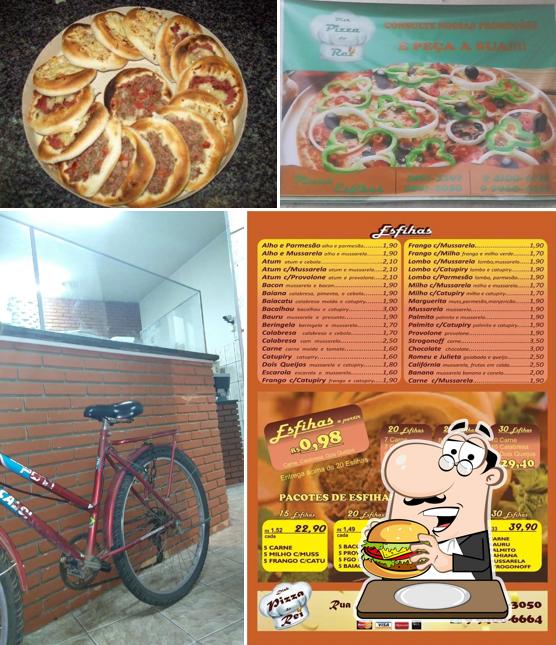 Consiga um hambúrguer no Disk Pizza do Rei