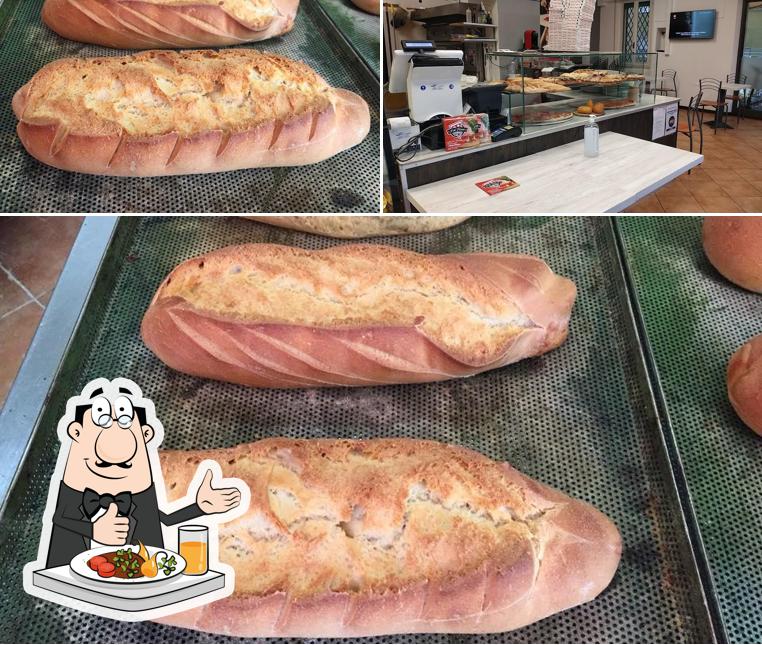 La immagine di cibo e interni da Due di Pizze