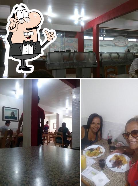 O interior do Restaurante Bem Bom