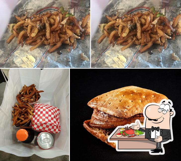 Un burger dans la cuisine - Fonbeauzard