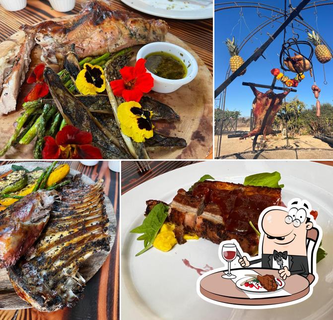 Try out meat meals at Siempre Viva Restaurant - Farm to Table Experience