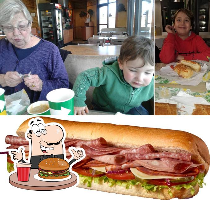 Comida rápida Subway, Anchorage, W Northern Lights Blvd Carta del