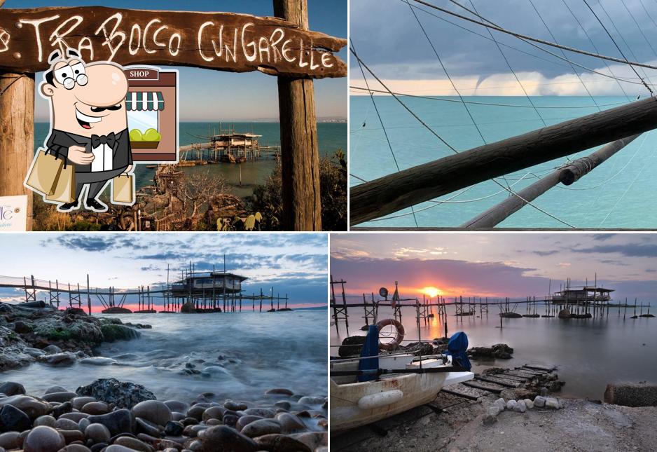 Gli esterni di Trabocco Cungarelle