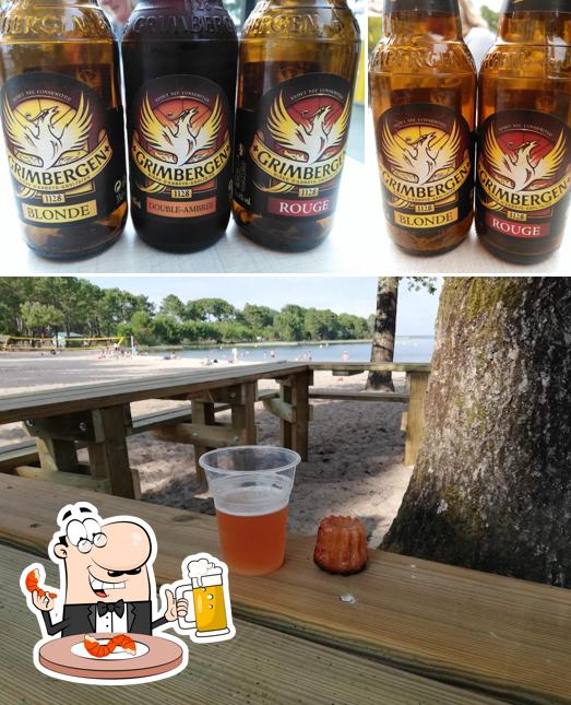 Origin'all Café Domaine de Bombannes Lac d'Hourtin, Carcans Menu du