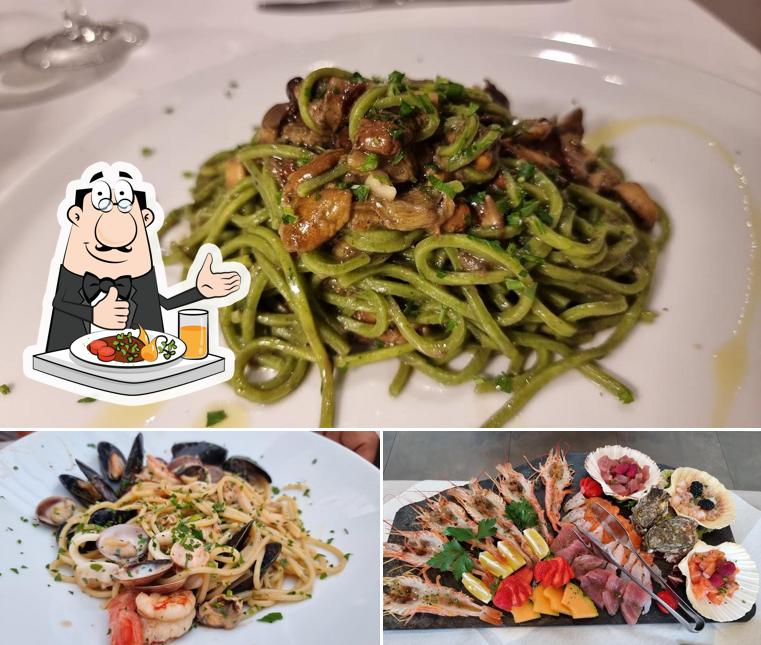 Spaghetti al Focaccia in riviera