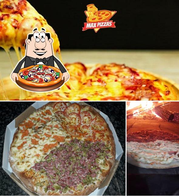 Peça diferentes estilos de pizza
