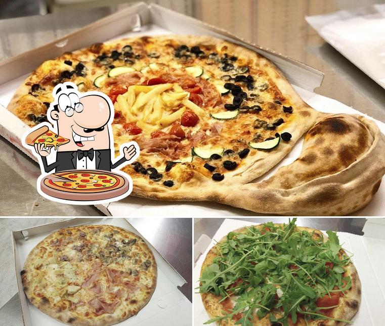 A Pizzeria Bella Napoli Gussola, puoi prenderti una bella pizza