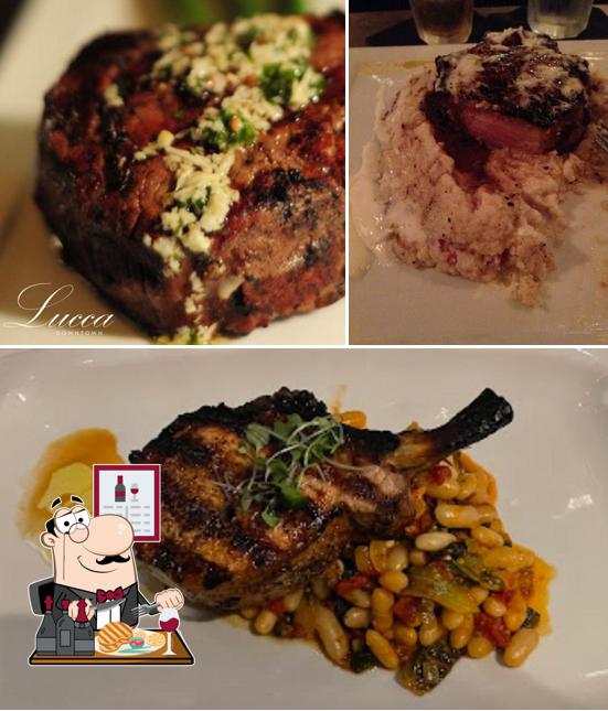 Try out meat meals at Lucca Downtown