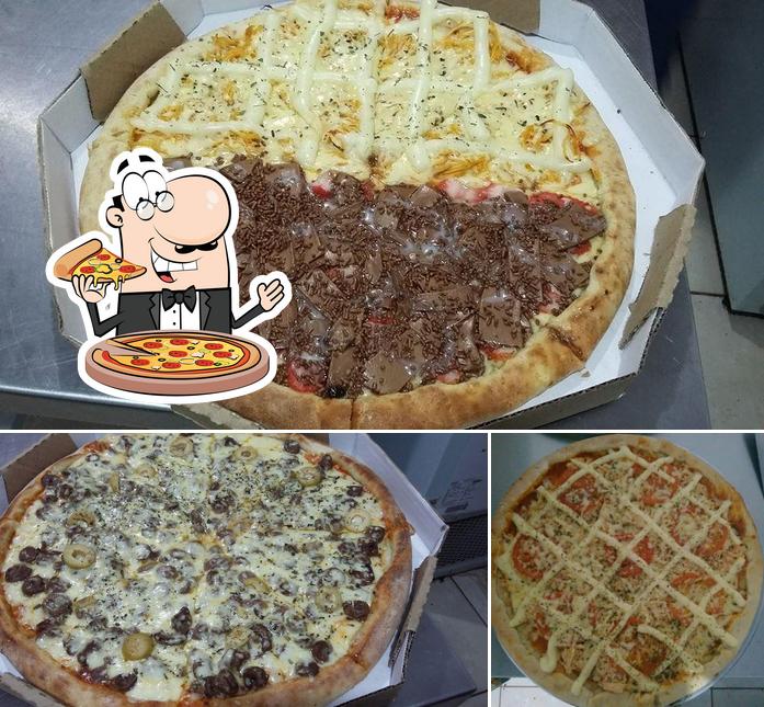 Consiga pizza no Chico's Burguer