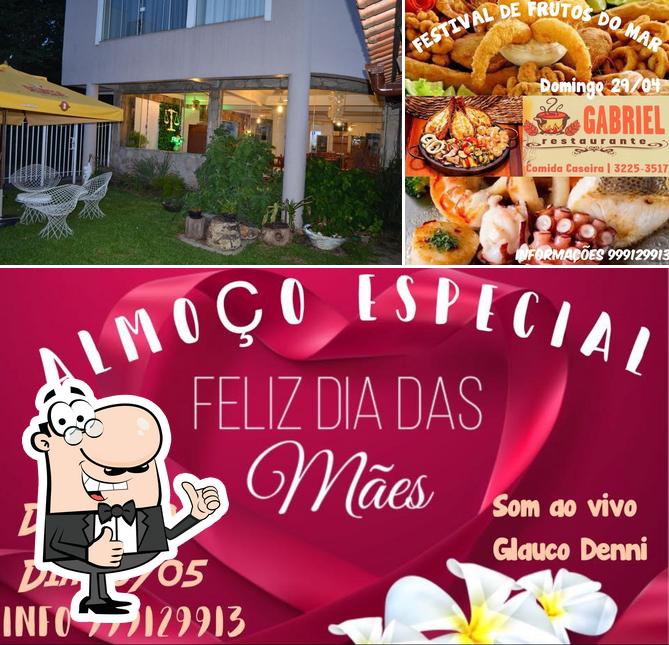 Here's a picture of Restaurante Gabriel