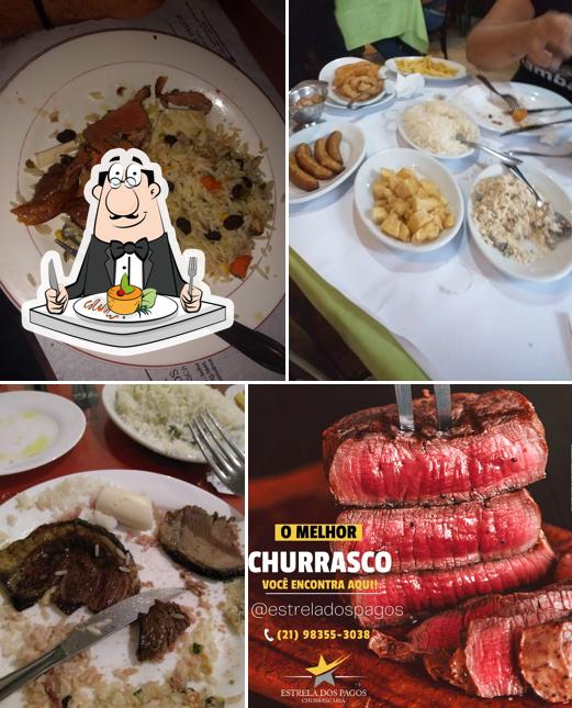 Platos en Churrascaria Estrela dos Pagos