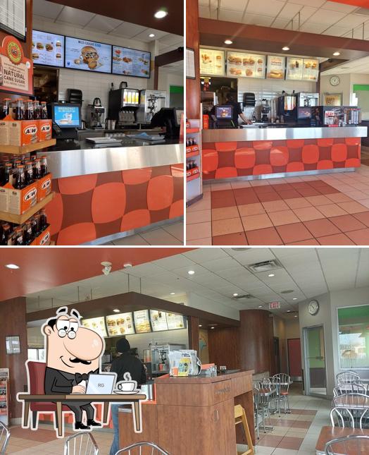 L'intérieur de A&W Canada