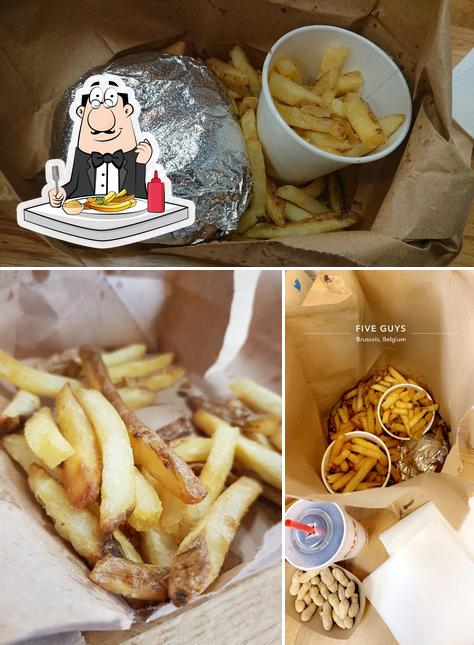 Dégustez des frites à Five Guys Brussels
