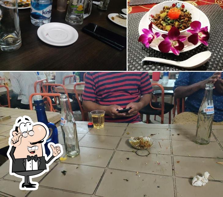 The image of GOLDENSIP RESTAURANT’s interior and food