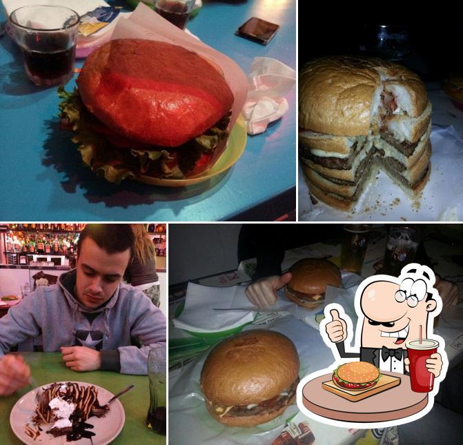 Prenditi un hamburger a Grinzing Bar