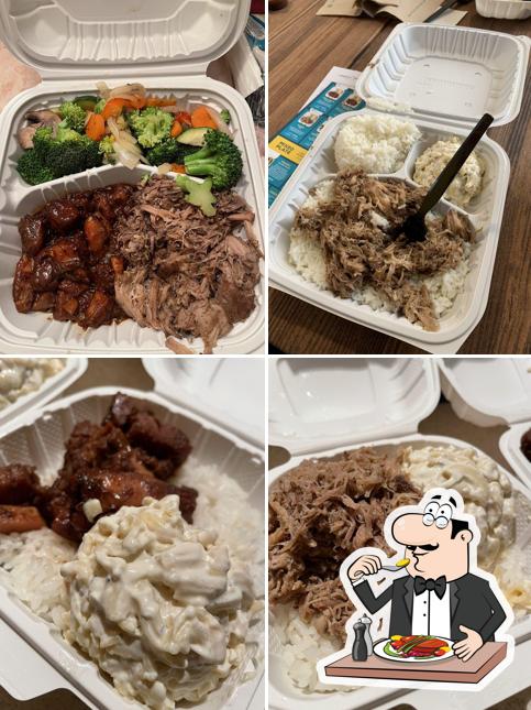Еда в "Hawaiian Bros Island Grill"