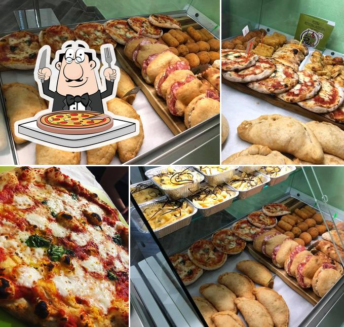 Choisissez des pizzas à La Rua Pizze e Delizie