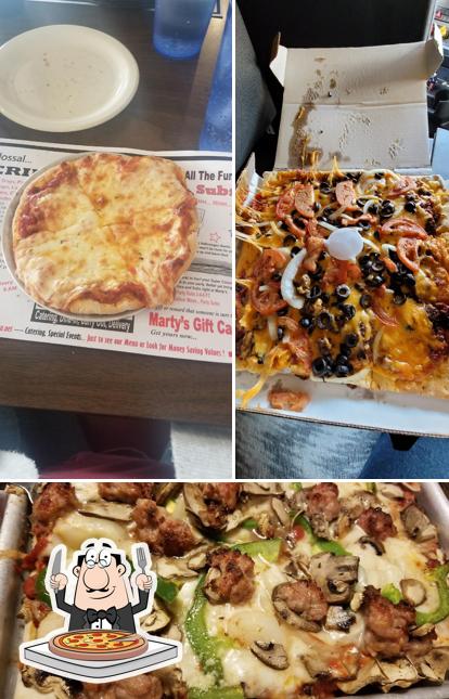 Marty's Pizza Pasta & Subs in Brookfield - Restaurant menu and reviews