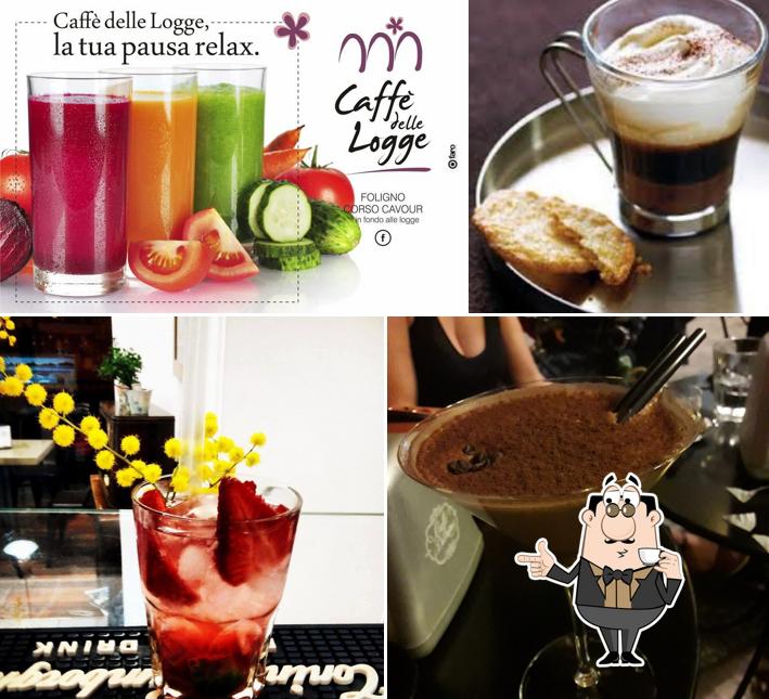 Enjoy a drink at Il Caffe Delle Logge - la yogurteria- bar gelateria