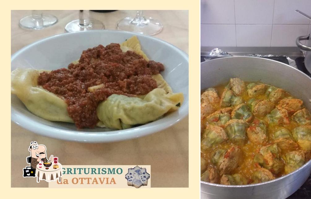 Cibo al Agriturismo da Ottavia