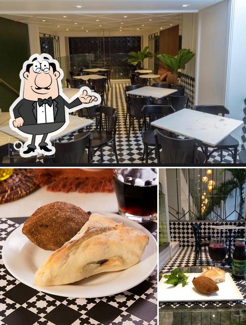 A foto do Beirute Empório Libanês’s interior e comida